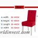 Color sólido elástico Spandex comedor Stretch extraíble Anti-sucio del Hotel asiento silla de oficina funda ali-03212380